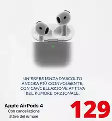 Apple - AirPods 4 Apple - AirPods 4
