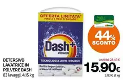 Dash - Detersivo Lavatrice In Polvere Dash - Detersivo Lavatrice In Polvere