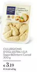 Sapori - Culurgionis D'Ogliastra I.G.P &Dintorni