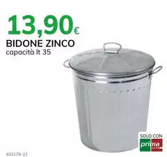 Solo - Bidone Zinco