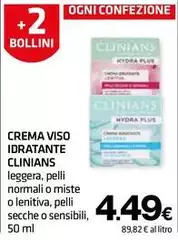 Clinians - Crema Viso Idratante