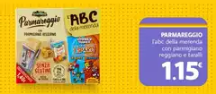 Parmareggio - L'abc Della Merenda Con Parmigiano Reggiano E Tarilli Parmareggio - L'abc Della Merenda Con Parmigiano Reggiano E Tarilli