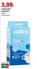 Lavazza - Caffè Dek