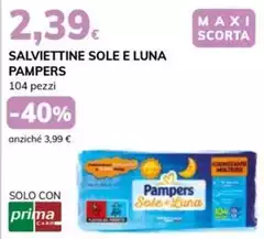 Pampers - Salviettine Sole E Luna