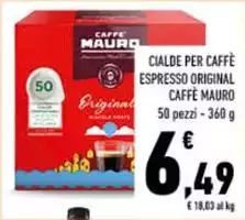 Caffè mauro - Cialde Per Caffè Espresso Original