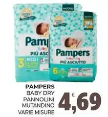 Pampers - Baby Dry Pannolini Mutandino Pampers - Baby Dry Pannolini Mutandino