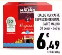 Caffè mauro - Cialde Per Caffè Espresso Original