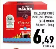Caffè Mauro - Cialde Per Caffe Espresso Original