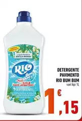 Rio - Detergente Pavimento Bio Bum Bum