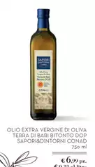 Sapori - Olio Extra Vergine Di Oliva Terra Di Bari Bitonto DOP &Dintorni