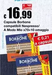 Caffe borbone - Capsule Compatibili Nespresso/ A Modo Mio
