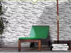 Artens - Rivestimento Decorativo Saint Moritz Bianco-12 Mm