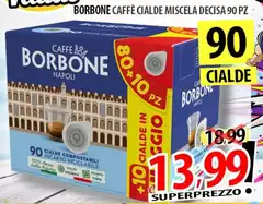 Caffe borbone - Caffè Cialde Miscela Decisa