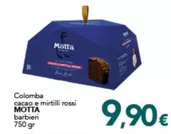 Motta - Colomba Cacao E Mirtilli Rossi Motta - Colomba Cacao E Mirtilli Rossi
