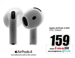 Apple - Airpods 4 ANC Apple - Airpods 4 ANC