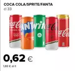 Coca Cola - /Sprite/Fanta