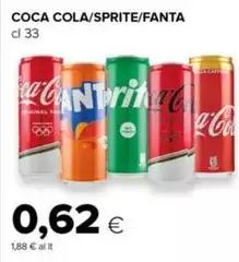 Coca Cola - / Sprite/Fanta
