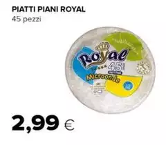 Royal - Piatti Piani