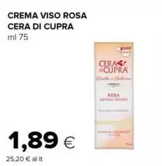 Cera Di Cupra - Crema Viso Rosa Cera Di Cupra - Crema Viso Rosa