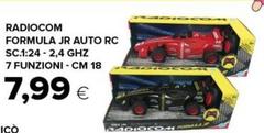 Formula - Radiocom  Jr Auto Rc Sc.124 2.4 GHz 7 Funzioni