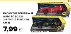 Formula - Radiocom  Jr Auto Rc Sc1.24 2.4 Ghz-7 Funzioni
