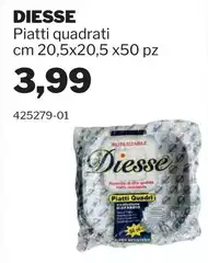 Diesse - Piatti Quadrati