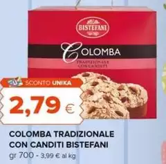 Bistefani - Colomba Tradizionale Con Canditi Bistefani - Colomba Tradizionale Con Canditi
