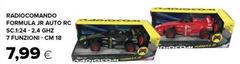 Formula - Radiocomando  JR Auto Rc Sc124-2,4 Ghz 7 Funzioni