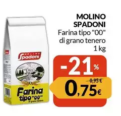 Molino spadoni - Farina Tipo "00" Di Grano Tenero Molino spadoni - Farina Tipo "00" Di Grano Tenero
