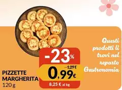 Pizzette Margherita Pizzette Margherita