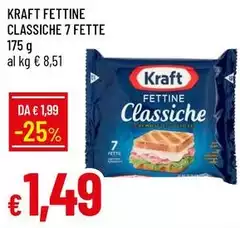 Kraft - Fettine Classiche 7 Fette Kraft - Fettine Classiche 7 Fette