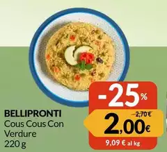 Belli pronti - Cous Cous Con Verdure