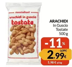 Noccioltost - Arachidi