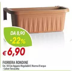 Riserva - Fioriera Rondine Riserva - Fioriera Rondine