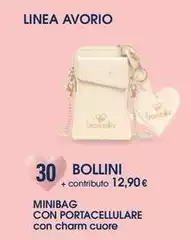 Linea - Minibag Con Portacellulare Con Charm Cuore