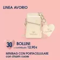 Linea - Minibag Con Portacellulare Con Charm Cuore