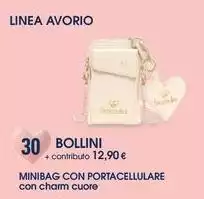 Linea - Minibag Con Portacellulare Con Cham Cuore