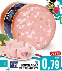 Fini Modena - Mortadella Emilia Con E Senza Pistacchi Fini Modena - Mortadella Emilia Con E Senza Pistacchi