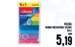 Vileda - Panno Microfibra Colors