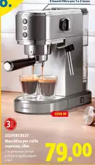 Silvercrest - Macchina Per Caffè Espresso, Slim