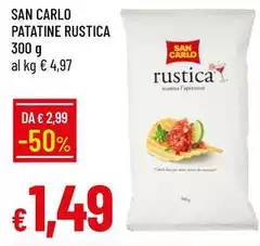 San Carlo - Patatine Rustica