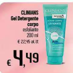 Clinians - Gel Detergente Corpo