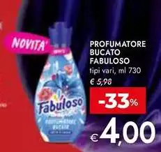 Fabuloso - Profumatore Bucato