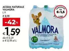 Valmora - Acqua Naturale