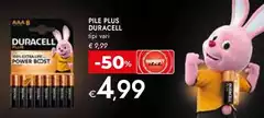 Duracell - Pile Plus Duracell - Pile Plus