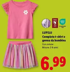 Lupilu - Completo T-Shirt E Bonnal Da Bambina