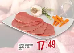 Girello Di Bovino Adulto A Fette