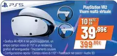 Sony - PlayStation VR2 Occhiali Immersivi FPV Nero, Bianco