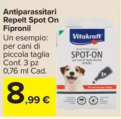 Vitakraft - Antiparassitari Repell Spot On