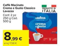 Lavazza - Caffè Macinato Crema E Gusto Classico